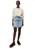 Spódnice - Marc O'Polo Damska spódnica dżinsowa, biały, 29 - miniaturka - grafika 1