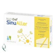 Leki na alergię - NUTRIDef SinuAller Nutrileya 30 kapsułek - miniaturka - grafika 1