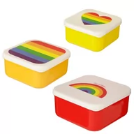 Lunch boxy - Zestaw 3 pudełek śniadaniowych Somewhere Rainbow - miniaturka - grafika 1