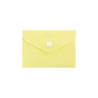 Teczki i skoroszyty - TECZKA KOPERTA A7 PP PASTEL ŻÓŁTY - miniaturka - grafika 1