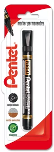 Pentel, Marker permanentny z okrągłą obudową, N850, czarny kolor tuszu - Markery permanentne - miniaturka - grafika 1