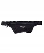 Nerki - GUESS Saszetka nerka czarna - miniaturka - grafika 1