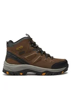 Botki męskie - Skechers Trapery Pelmo 64869/KHK Brązowy - miniaturka - grafika 1