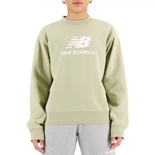Bluza New Balance WT31532FUG - zielona - Bluzy sportowe damskie - miniaturka - grafika 1