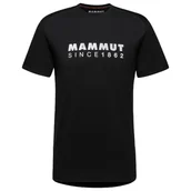 Koszulki sportowe męskie - Koszulka męska Mammut Trovat T-Shirt Men Logo Rozmiar: XL / Kolor: czarny - miniaturka - grafika 1