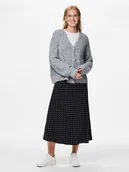 Swetry damskie - Pieces Kardigan w kolorze szarym - miniaturka - grafika 1