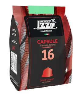 Izzo Dolce Gusto Decaffeinato 16 kapsułek - Kawa w kapsułkach i saszetkach - miniaturka - grafika 1