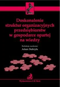 Doskonalenie Struktur Organizacyjnych Przedsiębiorstw w Gospodarce Opartej na Wiedzy - Biznes - miniaturka - grafika 1