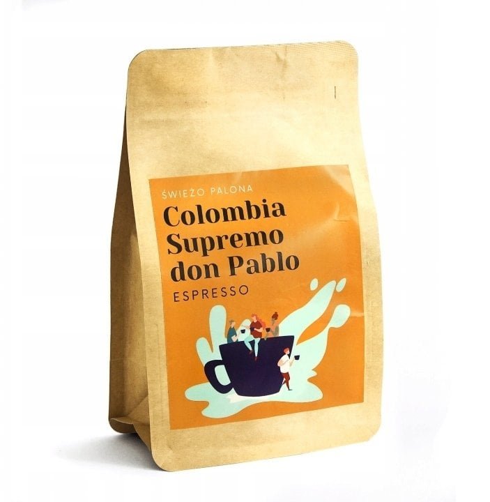 Kawa ziarnista Świeżo Palona Kawa ziarnista Colombia Supremo Don Pablo Espresso 250g