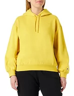 Bluzy damskie - Champion Damska bluza z kapturem Rochester 1919 Tonal C-Logo bluza z kapturem, musztardowa żółta (Pss), L, musztardowy, żółty (Pss), L - miniaturka - grafika 1