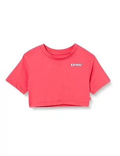 Koszulki dla dziewczynek - Levi's Kids high rise jordi tee koszulka dziewczęca 2-8 lat, Raspberry, 16 Lata - grafika 1