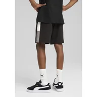 Odzież sportowa dziecięca - Młodzieżowe szorty Essentials Block PUMA Black - miniaturka - grafika 1