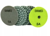 Materiały ścierne - DYSKI POLERSKIE SZLIFOWANIE BETON 5 - STOPNI ZESTAW - miniaturka - grafika 1