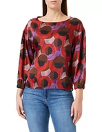 Bluzy damskie - Sisley Damska bluza 5ENNLQ02Q Blouse, wielokolorowa, 74Y, M - miniaturka - grafika 1