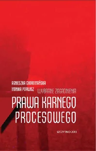 Wybrane zagadnienia prawa karnego procesowego Agnieszka Choromańska Monika Porwisz PDF) - E-booki - podręczniki - miniaturka - grafika 1