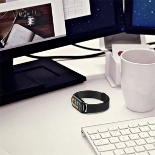 Pasek do XIAOMI SMART BAND 8 / 8 NFC Tech-Protect Milaneseband srebrne - Smartband - miniaturka - grafika 5