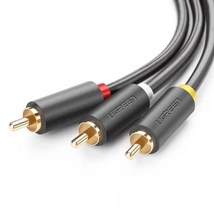 UGREEN AV105 10524 3x RCA do 3x RCA 1,5m 10524 - Kable - miniaturka - grafika 2