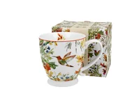 Kubki - Kubek do kawy i herbaty porcelanowy na stopce DUO LINNEA 450 ml - miniaturka - grafika 1