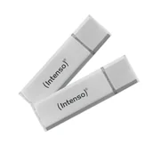 Pendrive - Intenso Ultra Line 2 x 64GB USB Typu-A 3.2 Gen 1 (3.1 Gen 1) Srebrny 3531494 - miniaturka - grafika 1