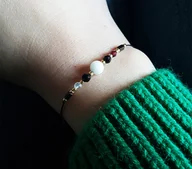 Bransoletki - Bransoletka znak zodiaku KOZIOROŻEC - na szczęście - NATURALNE kamienie - miniaturka - grafika 1