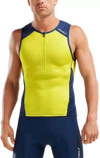 Pianki do pływania - 2XU 2XU Perform Tri Singlet Men XL 2022 Pianki do pływania MT5530A#NVYLMA-XL - grafika 1