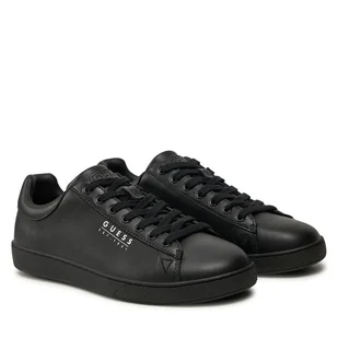 Sneakersy Guess Nola FMTNOL ELE12 Czarny - Sneakersy męskie - miniaturka - grafika 1