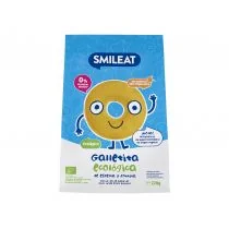 Smileat Herbatniki z orkiszu i jabłka 220 g Bio - Przekąski dla dzieci - miniaturka - grafika 1
