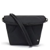 Torby podróżne - Torebka damska antykradzieżowa Pacsafe Citysafe CX Convertible Crossbody Econyl czarny - miniaturka - grafika 1