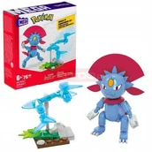 Klocki - MEGA CONSTRUX KLOCKI 75 elem POKEMON Weavile Dimoret HTJ02 - miniaturka - grafika 1