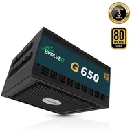 Zasilacze komputerowe - EVOLVEO G650 zdroj 650W, 80+ GOLD, ATX 3.1, aPFC, 140 mm ventilátor G650-BK - miniaturka - grafika 1