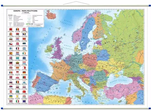 Europa. Mapa ścienna polityczna 1:8 800 000 - Mapy i plansze edukacyjne - miniaturka - grafika 1