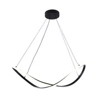 Lampy sufitowe - Erda lampa wisząca 1xLED/45W czarna 19600P-BK - miniaturka - grafika 1