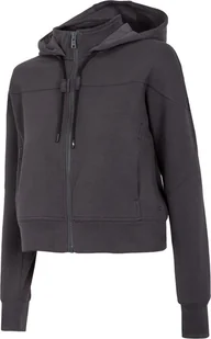 Bluza damska z kapturem H4L22-BLD012 - antracyt XS - Bluzy damskie - miniaturka - grafika 1