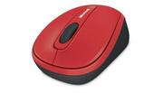 Myszki - Microsoft WL Mobile Mouse 3500 czarno-czerwona (GMF-00195) - miniaturka - grafika 1