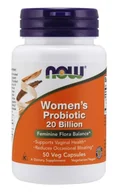 Suplementy naturalne - Now Foods Women's Probiotic - Probiotyk dla Kobiet 20 miliardów CFU (50 kaps.) - miniaturka - grafika 1