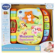 Zabawki interaktywne dla dzieci - Vtech Interaktywna Książeczka Muzyczne Opowiadanki - miniaturka - grafika 1