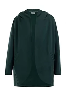 Hootomi damska bluza z kapturem, duży rozmiar, zielona, L/XL, ciemnozielony, L-XL - Bluzy damskie - miniaturka - grafika 1