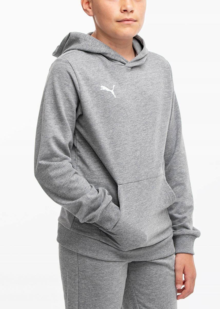 PUMA bluza dziecięca z kapturem sportowa hoodie dla dzieci Team Goal r. 128