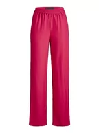 Spodnie damskie - JACK & JONES Jjxx Jxpoppy Regular Hw Pant Noos spodnie damskie, róża czerwona, (XS) W / 34L - miniaturka - grafika 1