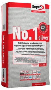 No.1 403 silver - Szybkowiążący klej wysokoelastyczny S1 - Kleje i inne preparaty budowlane - miniaturka - grafika 1