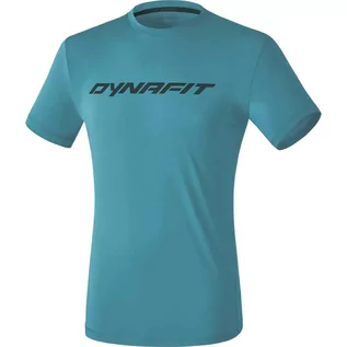 Koszulki sportowe męskie - Koszulka Dynafit Traverse 2 M S/S Tee - storm blue - grafika 1