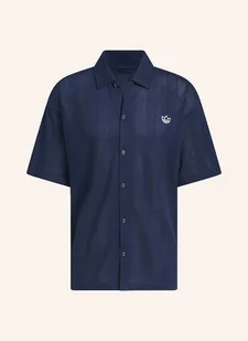 Adidas Originals Koszula Z Krótkim Rękawem Summer Knit Shooting Comfort Fit blau - adidas Originals - Koszule męskie - miniaturka - grafika 1