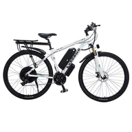 Rowery elektryczne - AKEZ 29'' Electric Bike 1000W Motor 48V 13AH Battery 29*2 15-inch Tires 45km/h Max Speed 50km Range Dual Mechanical Disc - miniaturka - grafika 1