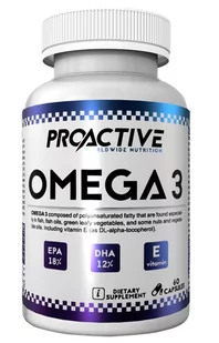 OMEGA 3 - ProActive - 60caps - Witaminy i minerały dla sportowców - miniaturka - grafika 1