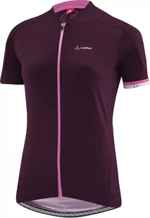 Löffler Pure Full Zip Bike Jersey Women, fioletowy EU 44 2022 Koszulki kolarskie - Koszulki rowerowe - miniaturka - grafika 1