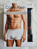Majtki męskie - Calvin Klein Majtki Bokserki czarny 2-pack 2 sztuki rozmiar L - miniaturka - grafika 1