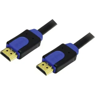 Logilink Kabel HDMI 1.4 High Speed z Ethernet, dl.5 m CHB1105 - Kable komputerowe i do monitorów - miniaturka - grafika 1