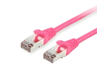 Equip 615586 kabel sieciowy Różowy 40 m Cat6 S/FTP (S-STP) - Patchcordy - miniaturka - grafika 1