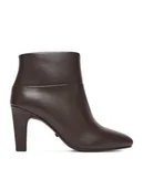 Botki damskie - Gino Rossi Botki EO-SARA-121926 Brązowy - miniaturka - grafika 1