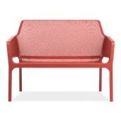Pozostałe meble ogrodowe - Nardi Ławka ogrodowa Net koralowa 40338.75.000 - miniaturka - grafika 1